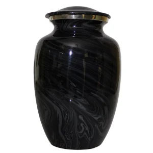 Marble-Effect Cremation Urn