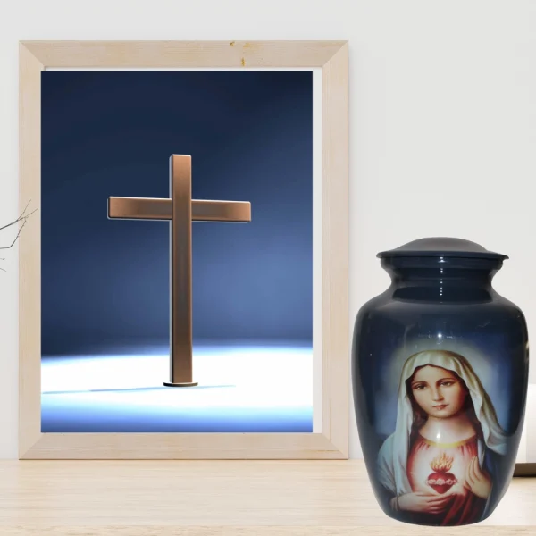 Immaculate Heart of Mary Cremation Urn