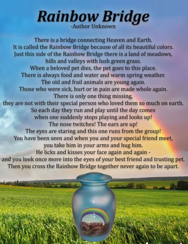 Rainbow Bridge Poem